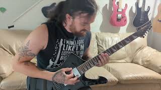 Possibly the best breakdown in all metal core August Burns Red Meddler cover ibanez guitar [upl. by Cleodel]