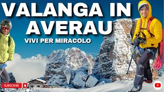 VALANGA IN AVERAU 🏔 Vivi Per Miracolo  Dolomiti  Cortina dAmpezzo  con ​DolomitezAdventures [upl. by Kendry980]