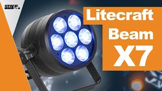 Veranstaltungstechnik  Litecraft Beam X7 Test  Was kann der Nachfolger des AT10  stagereview [upl. by Catina]