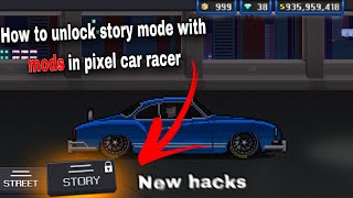 pixel car racer INFINITE HP HACK fastest car in the game [upl. by Avrom]