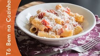 RIGATONI allAMATRICIANA  Receita de macarrão a amatriciana Episódio 150 [upl. by Ajay]