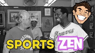 Hank Aaron Meets Tommy Lasorda I Iconic Sports Photo I Watch DA Live [upl. by Netsrek701]