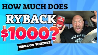 How Much Does Ryback Make On Youtube WWE Ryback TV [upl. by Etteloiv905]