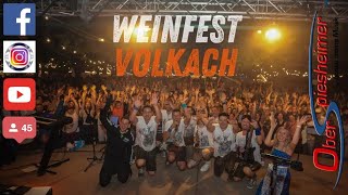 Weinfest Volkach 2024 mit der Partyband aus Franken  Oberspiesheimer [upl. by Florida968]