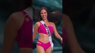 Lava Walk by Catriona Gray  Miss Universe  shorts throwback [upl. by Asirralc]