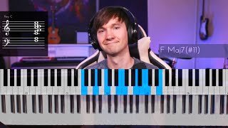 Light Up MIDI Piano Keys  Chord Names with Chordie App  Customize the Layout in OBS [upl. by Norraa625]