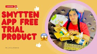 Smytten haul  Trail products and purchase new products ❣️  Unboxing and review  First video [upl. by Elocen]