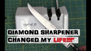 BOLTR Electric Knife Sharpener  Wife is NOT impressed [upl. by Mather]