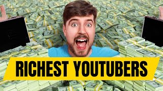 Top 100 Richest YouTubers Comparison  2023 [upl. by Anahc]