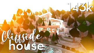 ♡Cliffside Rustic House♡143kROBLOXBLOXBURGSPEEDBUILD [upl. by Cowen741]