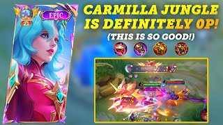 Carmilla Gameplay Carmilla JUNGLE is Definitely OP Carmilla Best Build 2024 l ml fyp [upl. by Eemaj]