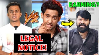 Thugesh Got Legal Notice By MBA Chaiwala Also A Video Deleted😱 Ashish Chanchlani Meet Raghav Juyal [upl. by Nerfe228]