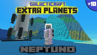 NEPTUNO Y COHETE TIER 8  GALACTICRAFT EXTRA PLANETS 1122  MINECRAFT MOD [upl. by Adim22]