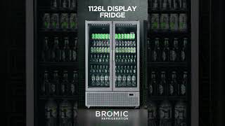 Bromic’s 1126L Upright Display Fridge—your new goto for stylish and efficient product displays [upl. by Millur]