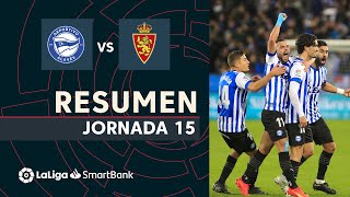 Resumen de Deportivo Alavés vs Real Zaragoza 10 [upl. by Arries225]