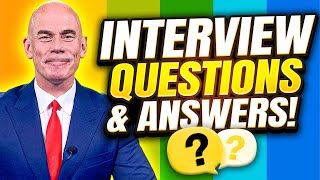 HOW TO ANSWER INTERVIEW QUESTIONS TOP 10 Job Interview Questions amp Answers INTERVIEW TIPS [upl. by Neeruan]