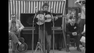 Chimes Of Freedom Bob Dylan Newport 1964 [upl. by Oznecniv]