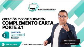 Configuracion y creacion de Carta Porte 31 en Comercial CONTPAQi [upl. by Croydon811]