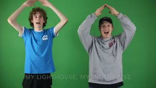 My Lighthouse Actions Video  Grace Vineyard Music Kids [upl. by Ecirpac]