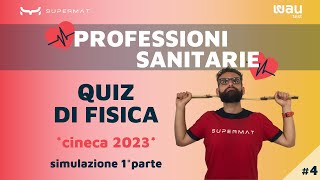 Simulazione Test Professioni Sanitarie 2024  Quiz Fisica [upl. by Ani]