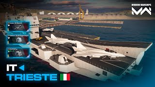 IT TRIESTE  Most complete aircraft carrier [upl. by Meil]