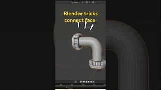 How to Connect Faces in Blender Using Bridge Edge Loops – Easy Tutorial for Beginners [upl. by Alvis]