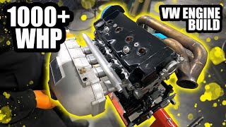 Our 1000 Horsepower Volkswagen Engine Build [upl. by Ailene619]