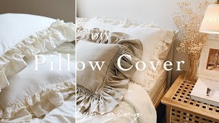 DIY Pillowcase with Ruffles  Shabby Chic Decor DIY  Home Decor DIY [upl. by Ayila]