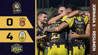 Táchira ganó con autoridad el Clásico  LigaFUTVEBancoDeVenezuela  Caracas vs Táchira [upl. by Tolecnal]