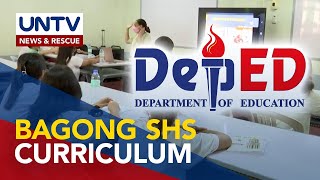 Pilot run ng revised Senior High School curriculum planong ipatupad sa SY 20252026 – DepEd [upl. by Eiramit467]