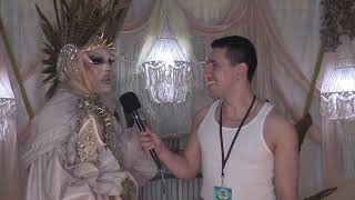 Icesis Couture Interview WERRRK coms Coverage of RuPauls DragCon LA 2024 [upl. by Nhguavoj234]