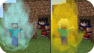 NOOB EVOLUCIONA CON EL ENTRENAMIENTO DE GOCKU MINECRAFT  DRAGON BALL 2 [upl. by Nol659]