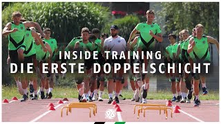 Die erste DOPPELSCHICHT im Trainingslager  Inside Training in Saalfelden [upl. by Marston]