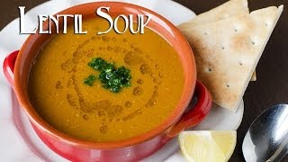 Lentil Soup Shurbat Cadas شربة عدس [upl. by Sunshine84]