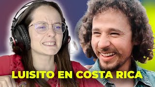 Reaccionando a LUISITO COMUNICA en COSTA RICA  Creen que conoció tiquicia 🤯 🇨🇷 [upl. by Lucie]