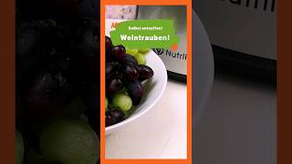 🍇Trauben ganz einfach selbst Entsaften 💪 Traubensaft lecker selbstgemacht [upl. by Hyo625]