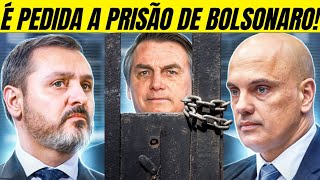 É PEDIDA A PRISÃO DE BOLSONARO E MAURO CID TÁ LASCADO [upl. by Crystie]