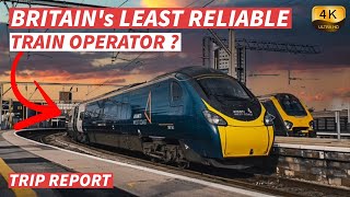 【4K】From London to Manchester  Avanti West Coast 1st Class Experience  With Captions【CC】 [upl. by Combs]