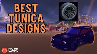 Best Tunica Designs in Rocket League [upl. by Leakim271]