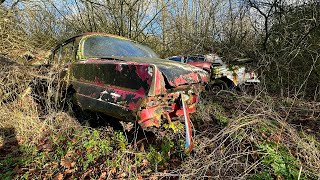 ABANDONED car graveyard left 30 years  abandoned places uk [upl. by Ebaj357]