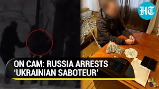 Russia’s FSB Arrests ‘Ukrainian Saboteur’ Plotting To Kill Top Military Officer  Watch [upl. by Airamak]