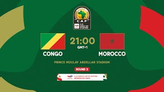 Congo VS Morocco  TotalEnergies AFCONU23 2023  MD3 [upl. by Nojram]