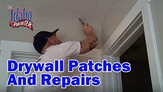 Repairing A Drywall Nail Pop Tips repairing drywall wallboard or plaster Sheetrock Repairs [upl. by Pax]