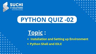 Python Quiz 02 [upl. by Lrigybab]