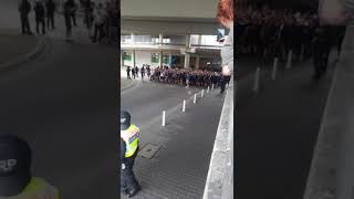 FC Saarbrücken Fans Stimmung vor dem 1860 Spiel in VK [upl. by Gahl]