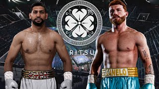 Amir Khan vs Canelo Alvarez  Undisputed ESBC Gameplay [upl. by Dream]