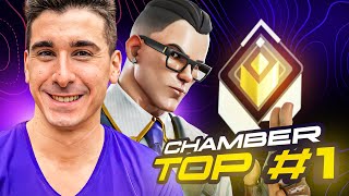 Así juega el CHAMBER TOP 1 del MUNDO 🏆 Horcus Valorant Highlights [upl. by Aniroc]