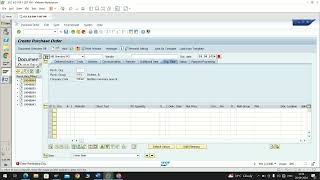 How to create subcontracting po in SAP [upl. by Claudia558]