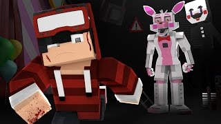 Minecraft  FIVE NIGHTS AT FREDDYS SISTER LOCATION 08 ‹ DEPÓSITO DE ANIMATRONICS › [upl. by Odidnac876]