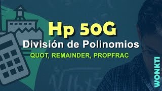 HP 50G Division de Polinomios [upl. by Elodie]